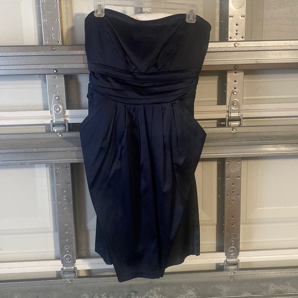 Baby blue formal dress very comfortable and flattering